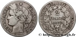 2 francs Cérès, avec légende 1872 Bordeaux F.265/9