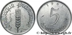 5 centimes Épi 1961  F.124/3