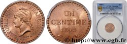 Un centime Dupré, IIe République 1848 Paris F.101/1