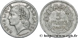 5 francs Lavrillier, aluminium 1946  F.339/6