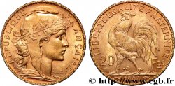 20 francs or Coq, Dieu protège la France 1904 Paris F.534/9 SUP 