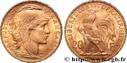 20 francs or Coq, Dieu protège la France 1906 Paris F.534/11