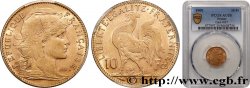 10 francs or Coq 1909 Paris F.509/10
