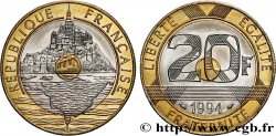 20 francs Mont Saint-Michel, différent dauphin 1994 Pessac F.403/9