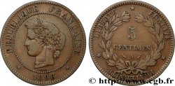 5 centimes Cérès 1896 Paris F.118/37