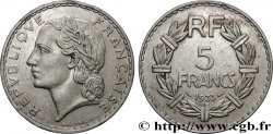 5 francs Lavrillier, nickel 1933  F.336/2