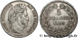 5 francs IIe type Domard 1833 Rouen F.324/15