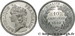 Concours de 10 centimes, essai en étain par Tournier 1848 Paris VG.3154 var SUP+ 