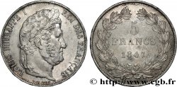 5 francs IIIe type Domard 1847 Paris F.325/14