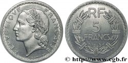 Essai de 5 francs Lavrillier, aluminium 1945  F.339/1