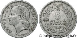 5 francs Lavrillier, aluminium 1945 Beaumont-Le-Roger F.339/4