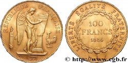 100 francs or Génie, tranche inscrite en relief Dieu protège la France 1886 Paris F.552/7