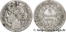 2 francs Cérès, avec légende 1871 Bordeaux F.265/7