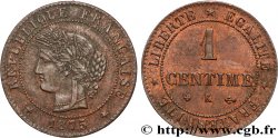 1 centime Cérès 1875 Bordeaux F.104/5