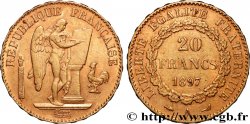 20 francs or Génie, Troisième République 1897 Paris F.533/22