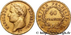 40 francs or Napoléon tête laurée, Empire français 1811 Paris F.541/6