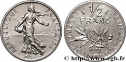 1/2 franc Semeuse, BU (Brillant Universel), frappe médaille 1992 Pessac F.198/33