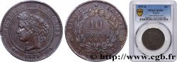10 centimes Cérès 1875 Bordeaux F.135/15