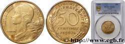 50 centimes Marianne, col à 4 plis 1962 Paris F.197/3