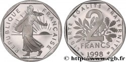 2 francs Semeuse, nickel, BE (Belle Épreuve) 1998 Pessac F.272/26 var.