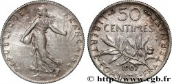 50 centimes Semeuse 1907 Paris F.190/14