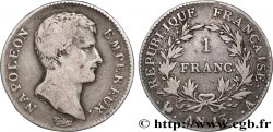 1 franc Napoléon Empereur, Calendrier révolutionnaire 1805 Paris F.201/14