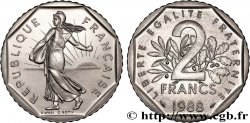 2 francs Semeuse, nickel 1988 Pessac F.272/12