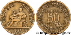 50 centimes Chambres de Commerce 1927 Paris F.191/9