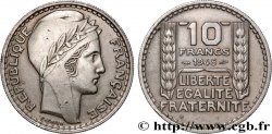 10 francs Turin, grosse tête, rameaux longs 1945  F.361/2