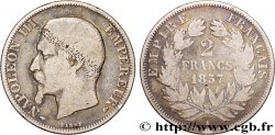 2 francs Napoléon III, tête nue 1857 Paris F.262/9