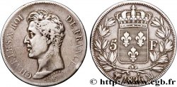 5 francs Charles X, 1er type 1826 Marseille F.310/24