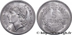 5 francs Lavrillier, aluminium 1946  F.339/6