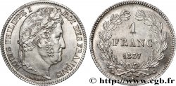 1 franc Louis-Philippe, couronne de chêne 1837 Bordeaux F.210/59