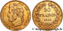 20 francs Louis-Philippe, Domard 1842 Paris F.527/27