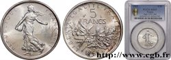5 francs Semeuse, argent 1965 Paris F.340/9 FDC67 PCGS
