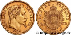 20 francs or Napoléon III, tête laurée 1861 Paris F.532/1