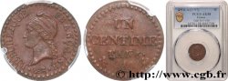 Un centime Dupré, 6 normal 1798 Paris F.100/3