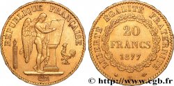 20 francs or Génie, Troisième République 1877 Paris F.533/5