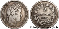 2 francs Louis-Philippe 1833 Strasbourg F.260/19 TB 