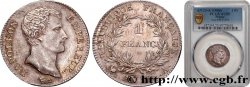 1 franc Napoléon Empereur, Calendrier révolutionnaire 1805 Paris F.201/14