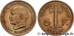 5 francs Pétain  1941  F.338/2 TTB 