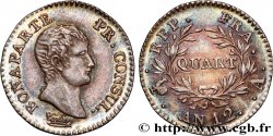 Quart (de franc) Bonaparte Premier Consul 1804 Paris F.157/1 SUP 