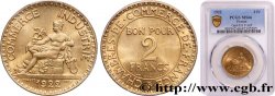 2 francs Chambres de Commerce 1922  F.267/4