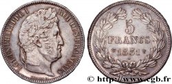 5 francs Ier type Domard, tranche en relief 1831 Lille F.320/13 SUP 