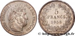 5 francs IIe type Domard 1838 Marseille F.324/73 TTB+ 