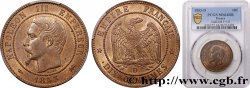 Dix centimes Napoléon III, tête nue 1853 Lyon F.133/5