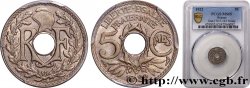 5 centimes Lindauer, petit module 1922 Poissy F.122/5