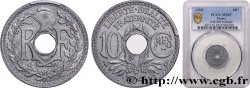 10 centimes Lindauer en zinc, Cmes souligné et millésime avec points 1941  F.140/2