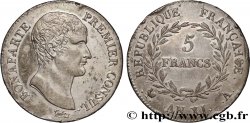 5 francs Bonaparte Premier Consul 1803 Paris F.301/1 TTB 