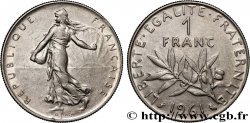 1 franc Semeuse, nickel 1961 Paris F.226/6